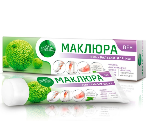 Маклюра ВЕН гель-бальзам при варикозном расширении вен и тромбофлебите