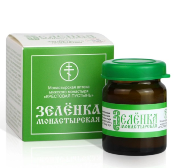 Зеленка монастырская, стекло, 10 мл, "Солох Аул"