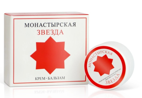 Крем- бальзам Монастырская звезда, пластик, 5 мл, "Солох-Аул"
