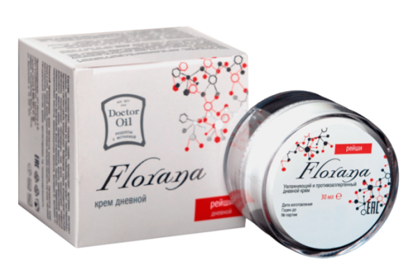 КРЕМ ДЛЯ ЛИЦА НАТИВНЫЙ FLORANA, РЕЙШИ Объём: 30мл